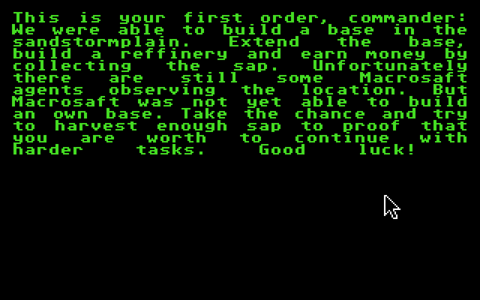STune - The Battle for Aratis atari screenshot